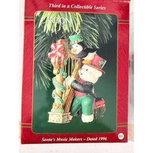 Carlton cards Santa's Music Makers - dated 1996 ornament